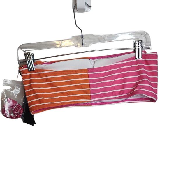 Tommy Hilfiger Stripe Bandeau Bikini Top, NWT, Large - Picture 4 of 7